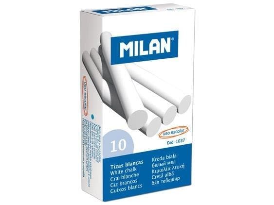 Hvid kridt 10 stk. MILAN