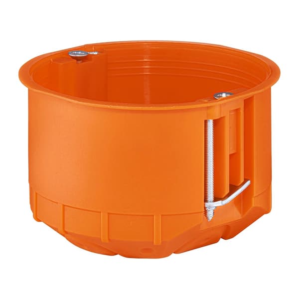 Infälld gipsdosa, kakel, orange P 60KF
