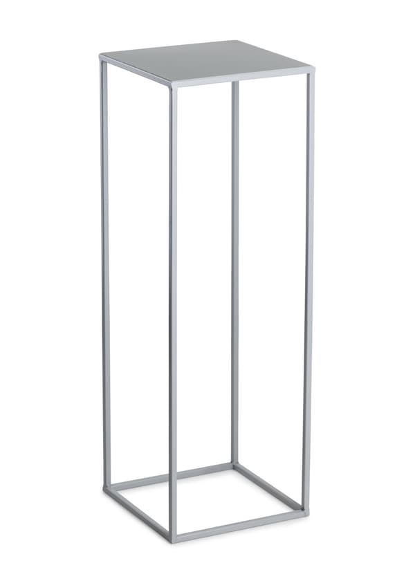 Harmaa seisova kukkateline 70 cm