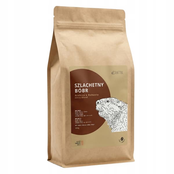Craftbe Kaffebønner Noble Beaver 1kg