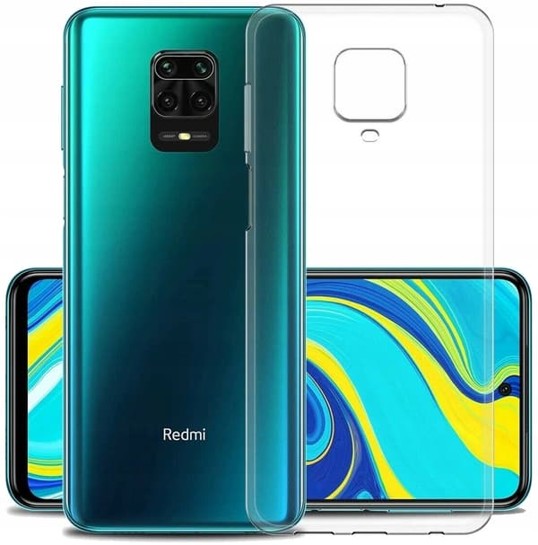 SLIM cover til Xiaomi Redmi Note 9S / 9 PRO BAGCODE KLAR + GLAS
