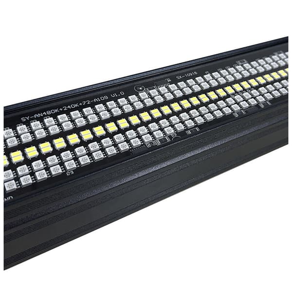 LIGHT4ME STROBE MULTI BAR lysbjælke stroboskop blinder belyser effekt LED RGB+CW