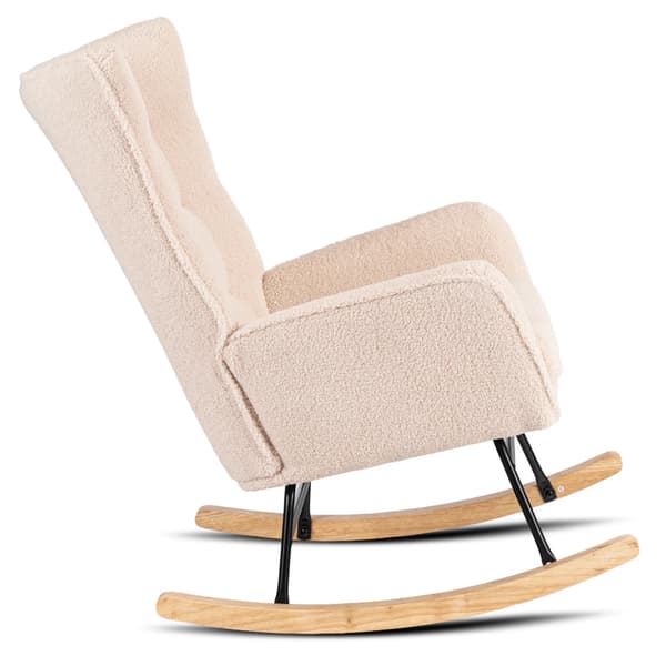 JACKSON Beige Bouclé Gyngestol/Moderne Eg