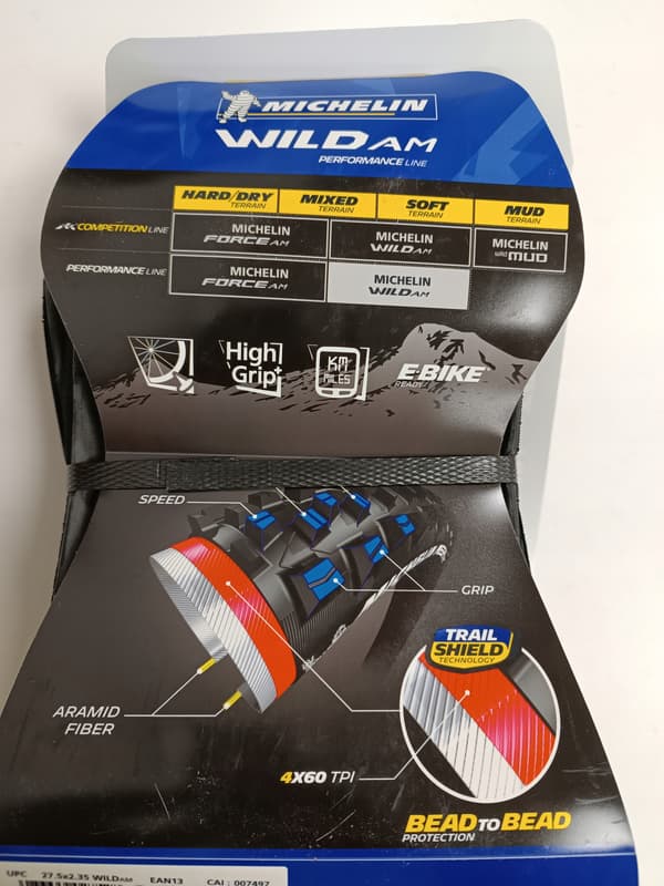 Michelin Wild AM 27,5 x 2,35 Performance Line TLR foldbart cykeldæk