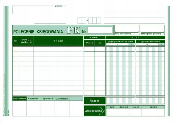REGNSKABSORDRE A5 439-3