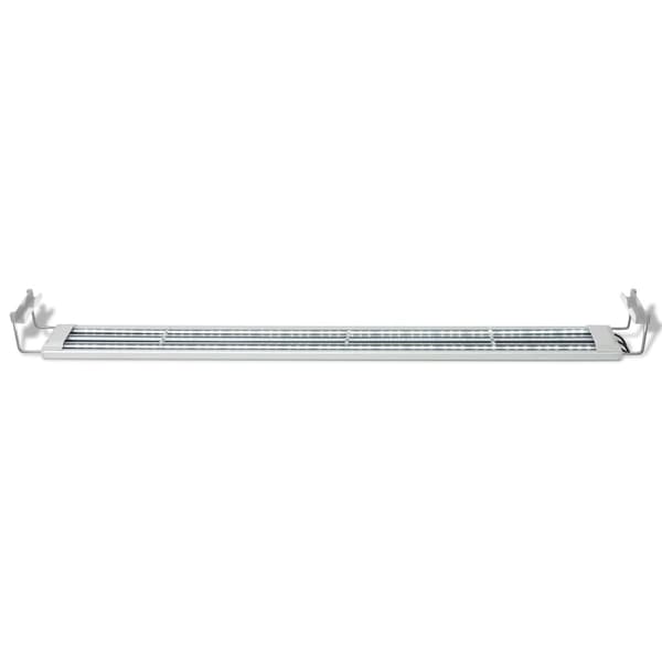 vidaXL LED akvarielampe, IP67, aluminium, 100-110 cm