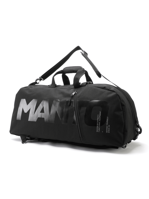 MANTO BLACKOUT urheilukassi/reppu Musta