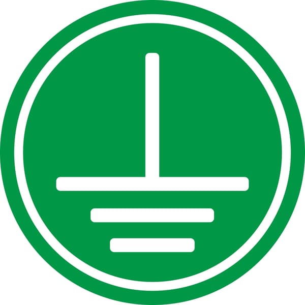 Informationsetikett - JORDNING 10 cm