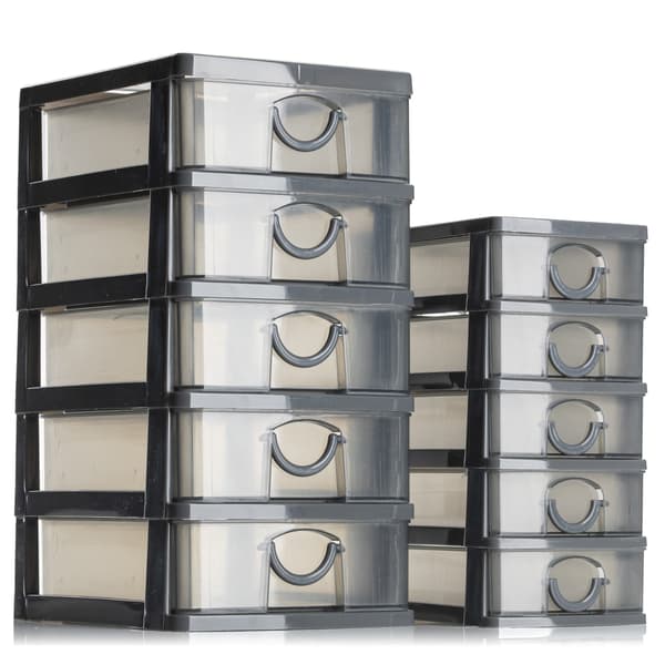 Mini-organisator til småting, 5 skuffer