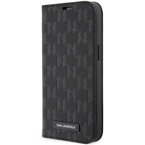 Karl Lagerfeld KLBKP14LSAKLHPK iPhone 14Pro 6,1" reol sort/sort Saffiano Monogram