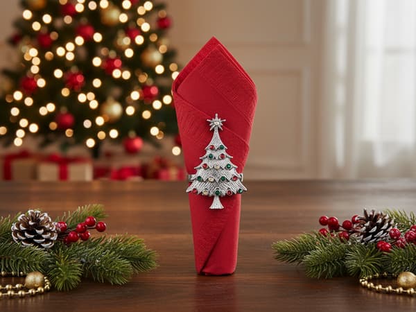 Julgransservettring, Silver