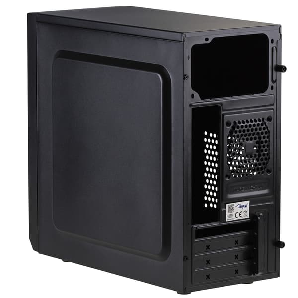 Akyga AK17BK Micro ATX computerkabinet PC Tower Box 2x USB 3.0 Sort