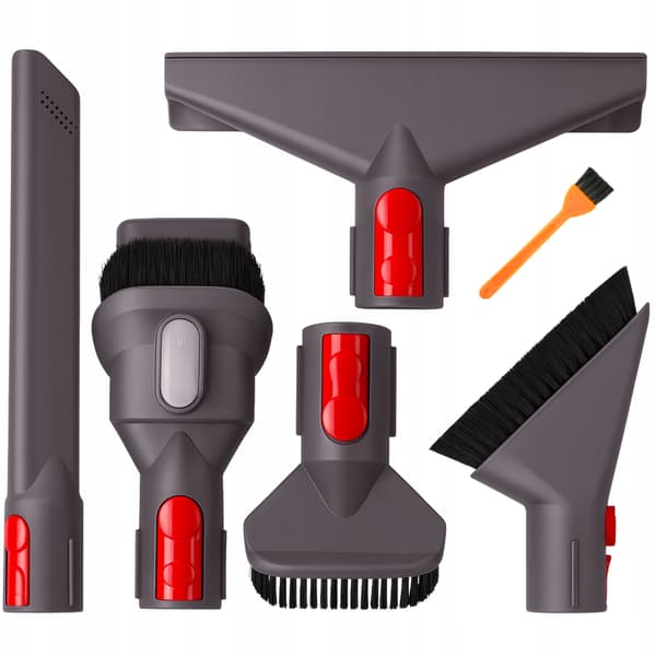 5x Borstmunstycke för Dyson V7 V8 V10 V11 V15 SV10 Tillbehörskit