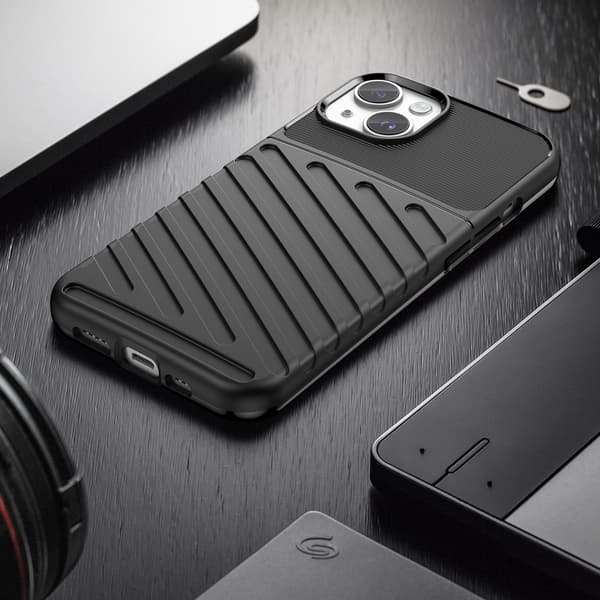 Pansarskal till iPhone 14 Plus Thunder Case – svart