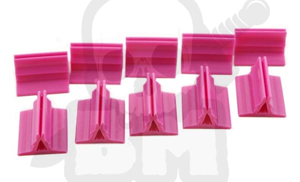 BMBA010 19/17mm rosa baser 10st.