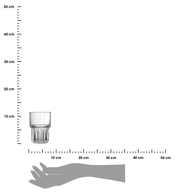 Monaco 320 ml drikkeglas 6 stk.