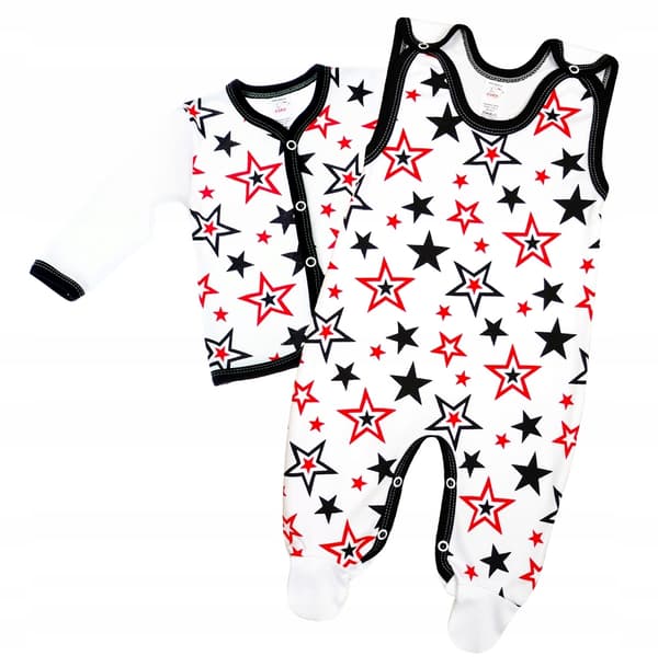 Jacka + pyjamas 2-pack Moro/Stars 74 klekle