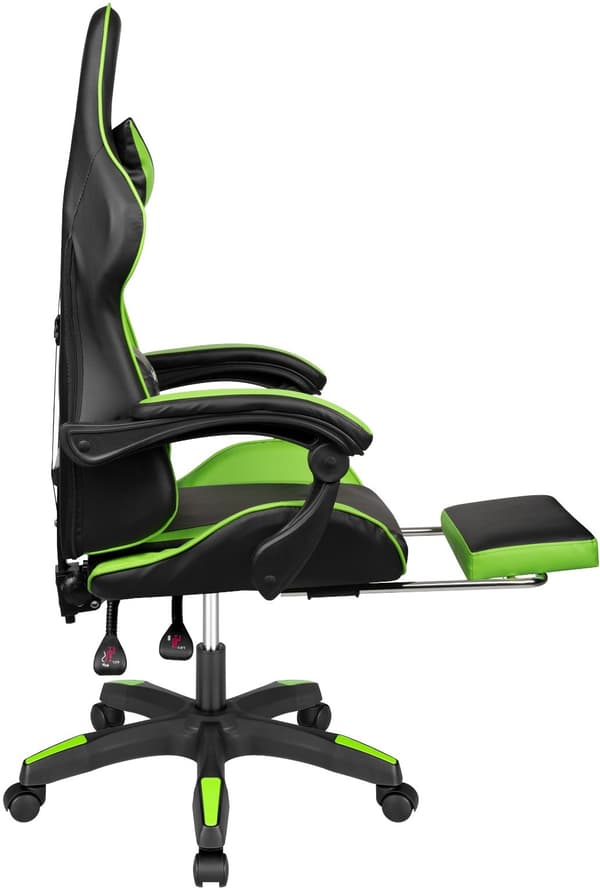 Kruger & Matz GX-150 Sort/Grøn Gamingstol