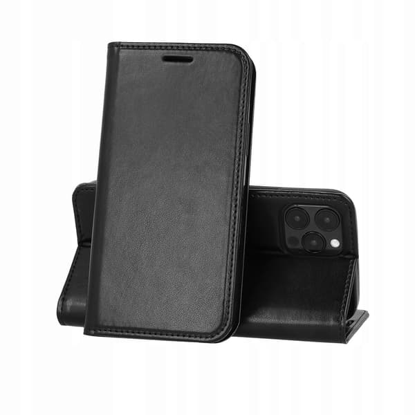 Etui til IPHONE 11 PRO MAX SMART MAGNETISK ETUI MED KLAP + GLAS