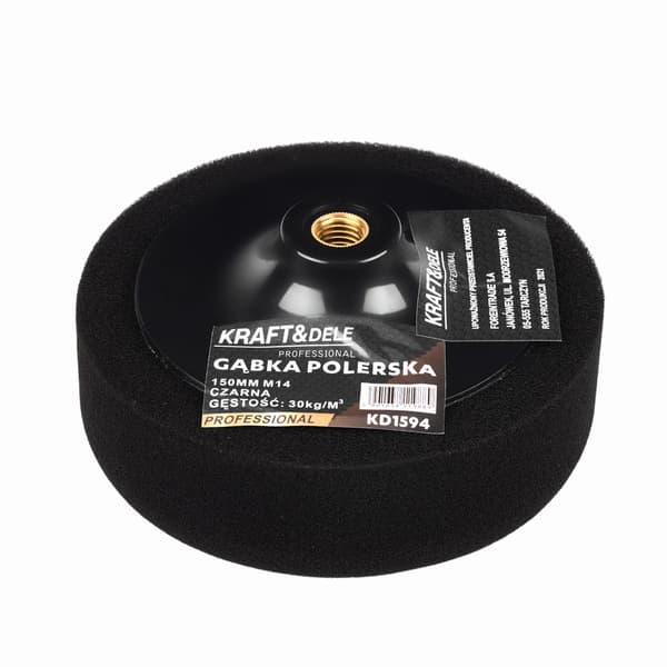 KD1594 sort poleringssvamp