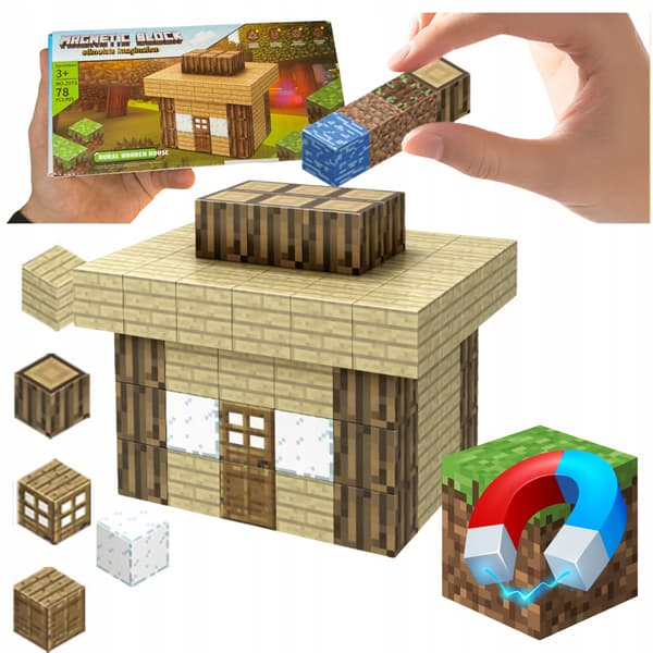 3D MAGNETISKA BLOCK MAGNETISKA BLOCK STARKA KUBER 78 BITAR