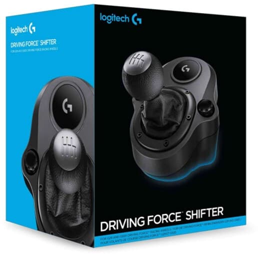 Logitech Driving Force -vaihtaja PC/Xbox One/PS3/PS4/PS5 musta (941-000130)