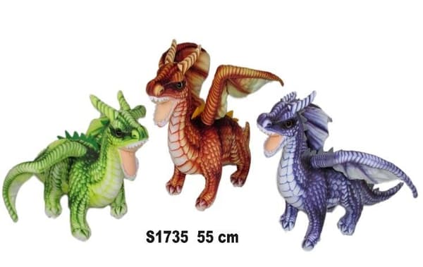 Lohikäärme 55cm MIX