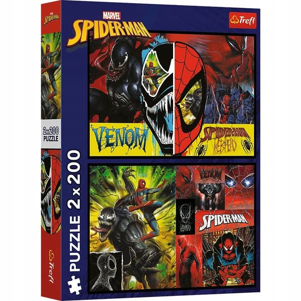 PUSSEL 2X200 DAG OCH NATT SPIDER-MAN 13314