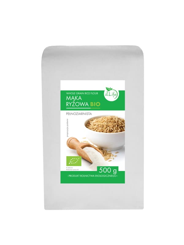 Luomu täysjyväriisijauho 500 g
