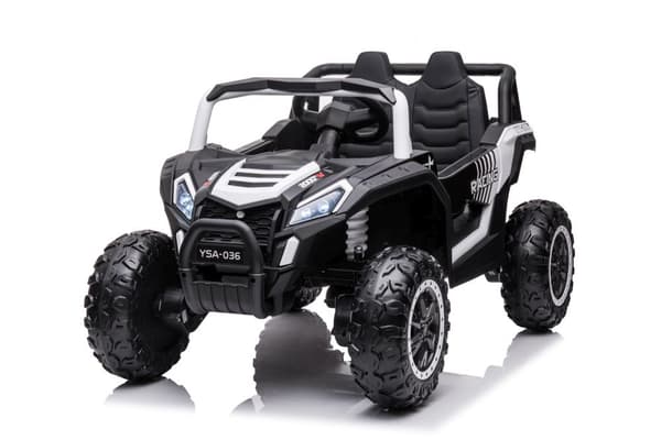 Batteridriven bil YSA036 Vit 4x4