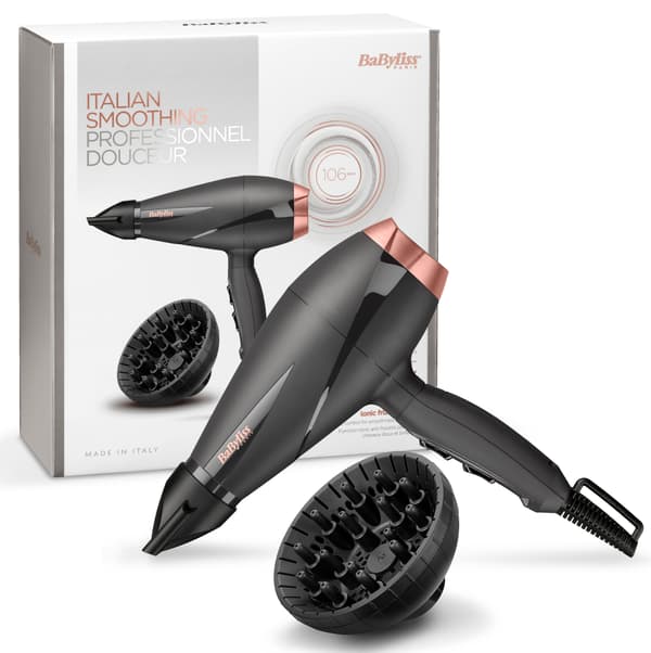 BaByliss 6709DE AC-motor PRO hårtørrer
