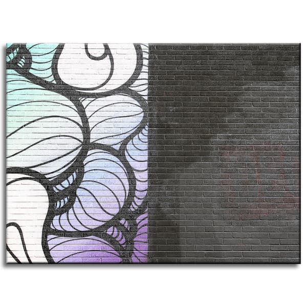 Canvas-maalaus Arkkitehtuuri-mural 40x30 cm