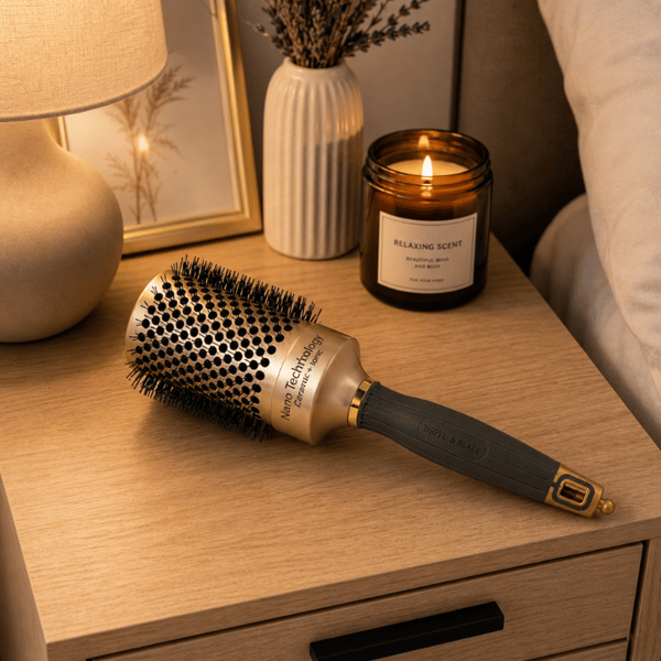 Keramisk termisk stylingborste med jonisering 65 mm NANO TECHNO
