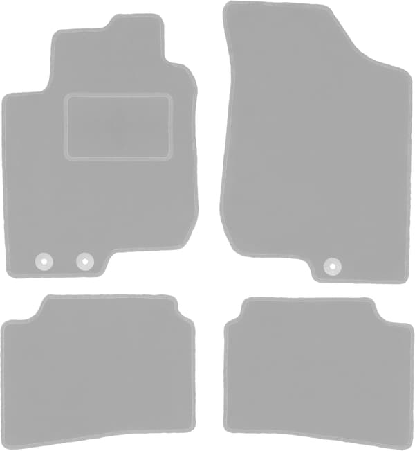 Grå bilmåtter til: Kia Cee`d I hatchback, SW, stationcar, coupé (2006-2012)