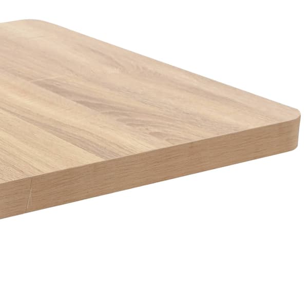 vidaXL bistrobord lysebrunt 60x60 cm MDF