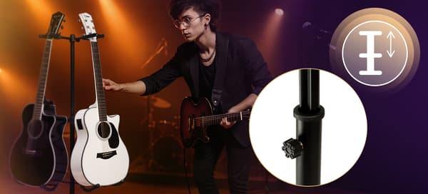 MusicMate MM-AG55 Legato gitarrstativ