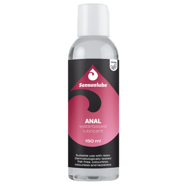 Glidemiddel til analsex Glidende base d'eau Sensualube Anal 150ml