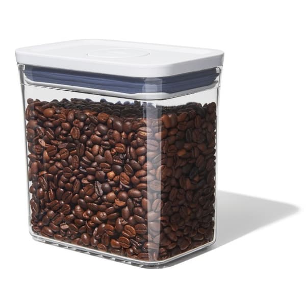 OXO-POP2 beholder 1,6 l. rektangulær M lav GoodGrips