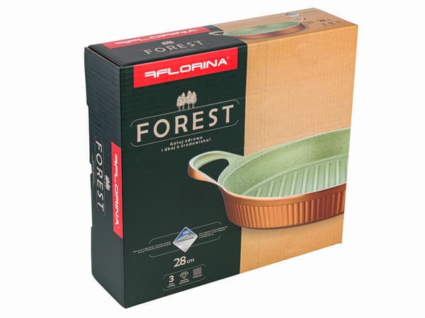 FOREST GRILL ALUMINIUM STEGEPANDE 28CM