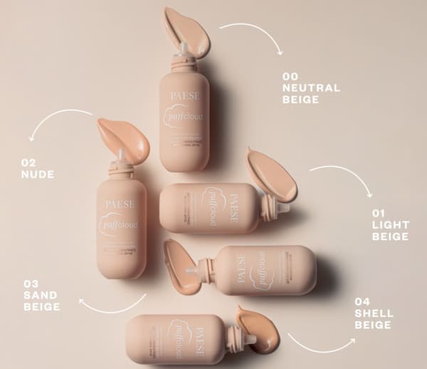 Paese Puff Cloud SPF20 Blur Foundation - 01N Ljusbeige 37ml