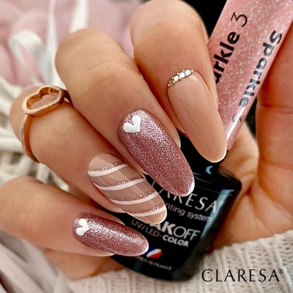 Claresa Sparkle 3 Hybrid Neglelak 5g