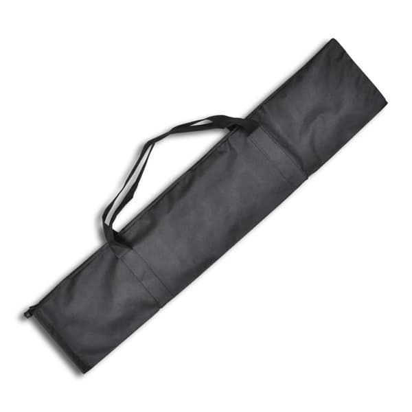 vidaXL baggrundsophængningssystem med sort baggrund 600 x 300 cm
