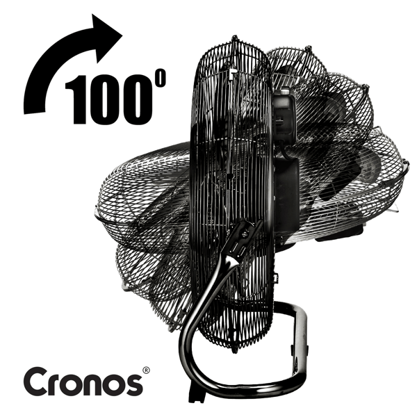 Cronos KYT-30D1 Golvfläkt Svart