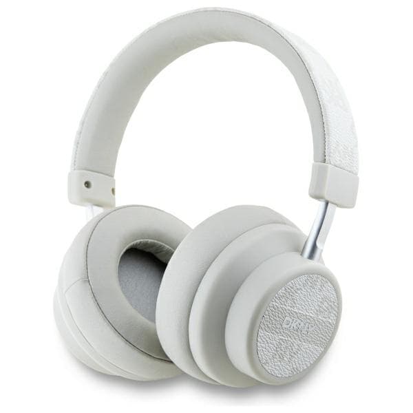 DKNY Bluetooth Over-Ear Hovedtelefoner med Ternet Mønster, Perlemor