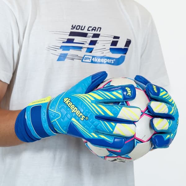 Soft azur NC junior | 4keepers Soft azur NC junior 4 målvaktshandskar