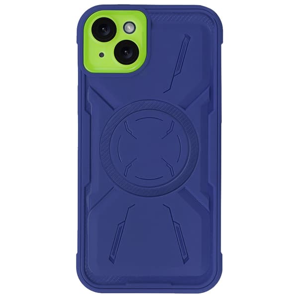 ERBORD Armor Mag MagSafe iPhone 15 Plus -kotelolle, sininen