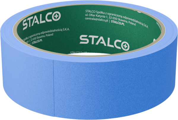 Stalco Maskeringstejp 30x25m Blå Premium S-38531