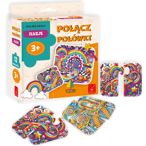 Koppla ihop halvorna Illusioner 3+
