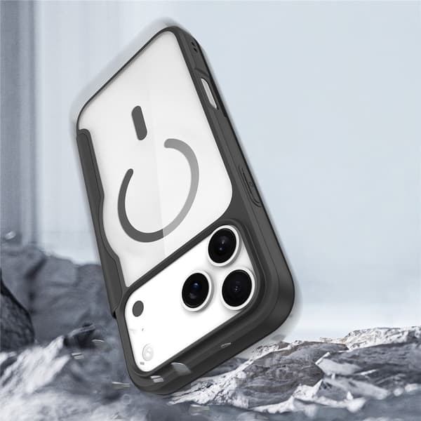 Dux Ducis-etui til iPhone 17 Pro, Skin X Pro, MagSafe, sort