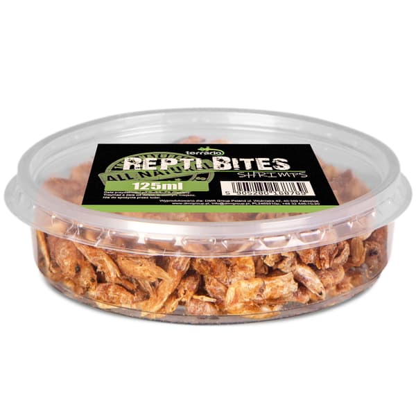 Terrario Repti Bites Rejer 125ml - tørrede rejer